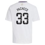aston villa wsl adidas away shirt 2024-25 – kids with pacheco 33 printing Collection - Aston Villa Official Store