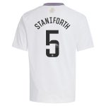 aston villa wsl adidas away shirt 2024-25 – kids with staniforth 5 printing Collection - Aston Villa Official Store