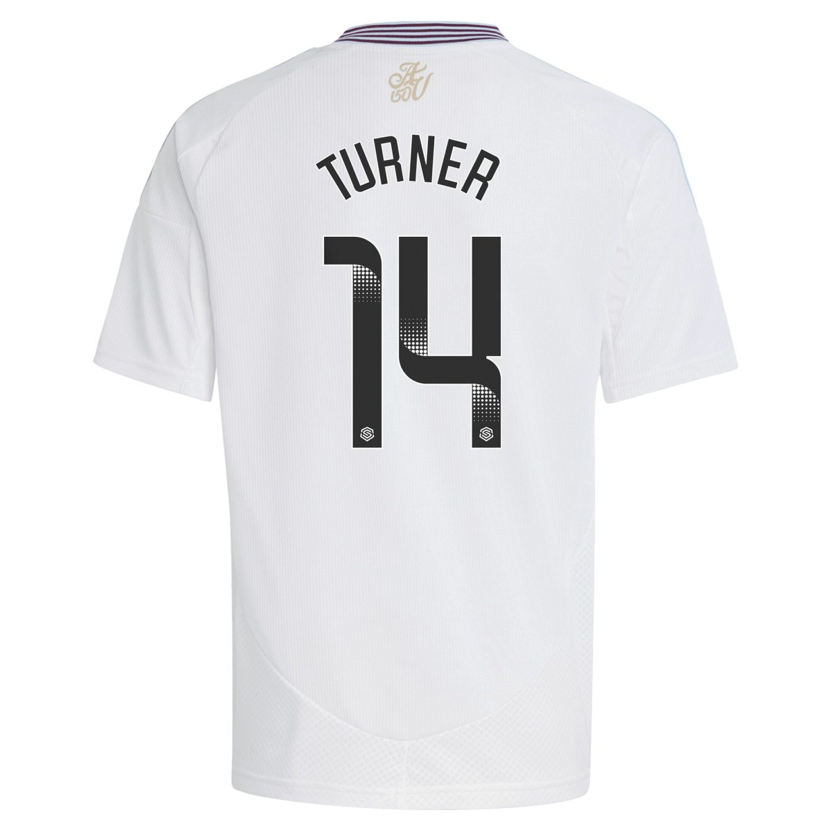 aston villa wsl adidas away shirt 2024-25 – kids with turner 14 printing Collection - Aston Villa Official Store