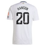 aston villa wsl adidas away shirt 2024-25 with hanson 20 printing Collection - Aston Villa Official Store