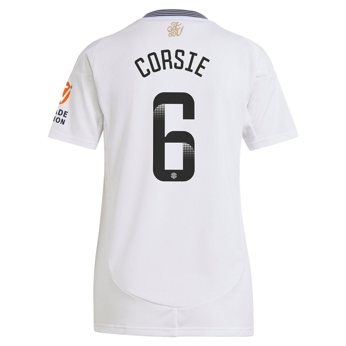 aston villa wsl adidas away shirt 2024-25 – womens with corsie 6 printing Collection - Aston Villa Official Store