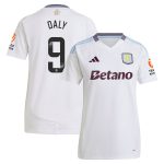 aston villa wsl adidas away shirt 2024-25 – womens with daly 9 printing Collection - Aston Villa Official Store