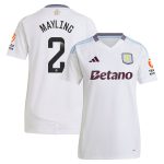 aston villa wsl adidas away shirt 2024-25 – womens with mayling 2 printing Collection - Aston Villa Official Store