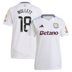aston villa wsl adidas away shirt 2024-25 – womens with mullett 18 printing Collection - Aston Villa Official Store