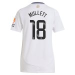 aston villa wsl adidas away shirt 2024-25 – womens with mullett 18 printing Collection - Aston Villa Official Store