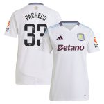 aston villa wsl adidas away shirt 2024-25 – womens with pacheco 33 printing Collection - Aston Villa Official Store