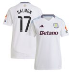 aston villa wsl adidas away shirt 2024-25 – womens with salmon 17 printing Collection - Aston Villa Official Store