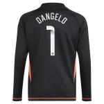 aston villa wsl adidas goalkeeper shirt 2024-25 – long sleeve – kids with d8217angelo 1 printing Collection - Aston Villa Official Store