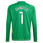 aston villa wsl adidas goalkeeper shirt 2024-25 – long sleeve – kids with dangelo 1 printing – 202712206-01 Collection - Aston Villa Official Store