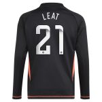 aston villa wsl adidas goalkeeper shirt 2024-25 – long sleeve – kids with leat 21 printing Collection - Aston Villa Official Store