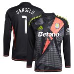 aston villa wsl adidas goalkeeper shirt 2024-25 – long sleeve with dangelo 1 printing 202712202 Collection - Aston Villa Official Store