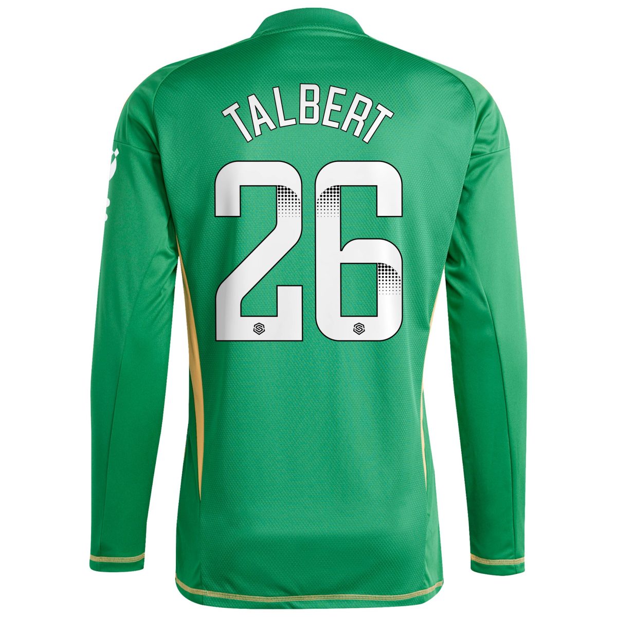 aston villa wsl adidas goalkeeper shirt 2024-25 – long sleeve with talbert 26 printing 202849399 Collection - Aston Villa Official Store