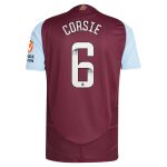 aston villa wsl adidas home authentic shirt 2024-25 with corsie 6 printing Collection - Aston Villa Official Store