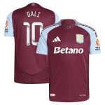 aston villa wsl adidas home authentic shirt 2024-25 with dali 10 printing Collection - Aston Villa Official Store