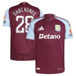 aston villa wsl adidas home authentic shirt 2024-25 with gabi nunes 28 printing Collection - Aston Villa Official Store