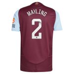 aston villa wsl adidas home authentic shirt 2024-25 with mayling 2 printing Collection - Aston Villa Official Store