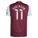 aston villa wsl adidas home authentic shirt 2024-25 with robinson 11 printing Collection - Aston Villa Official Store