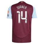 aston villa wsl adidas home authentic shirt 2024-25 with turner 14 printing Collection - Aston Villa Official Store