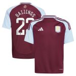 aston villa wsl adidas home shirt 2024-25 – kids with baijings 22 printing Collection - Aston Villa Official Store