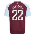 aston villa wsl adidas home shirt 2024-25 – kids with baijings 22 printing Collection - Aston Villa Official Store