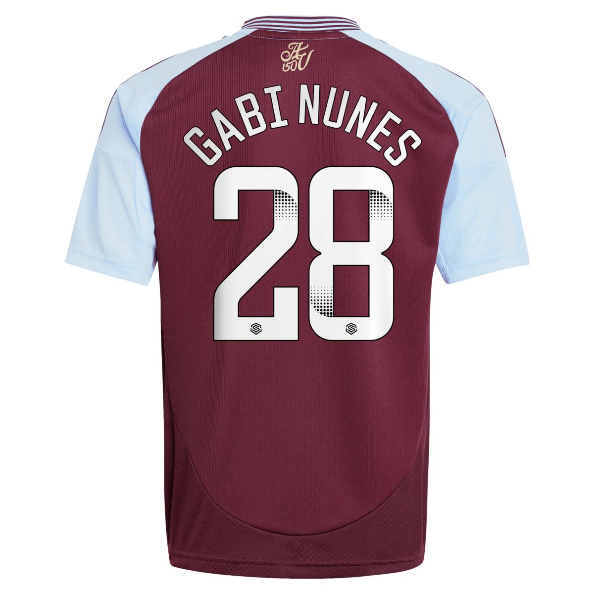 aston villa wsl adidas home shirt 2024-25 – kids with gabi nunes 28 printing Collection - Aston Villa Official Store