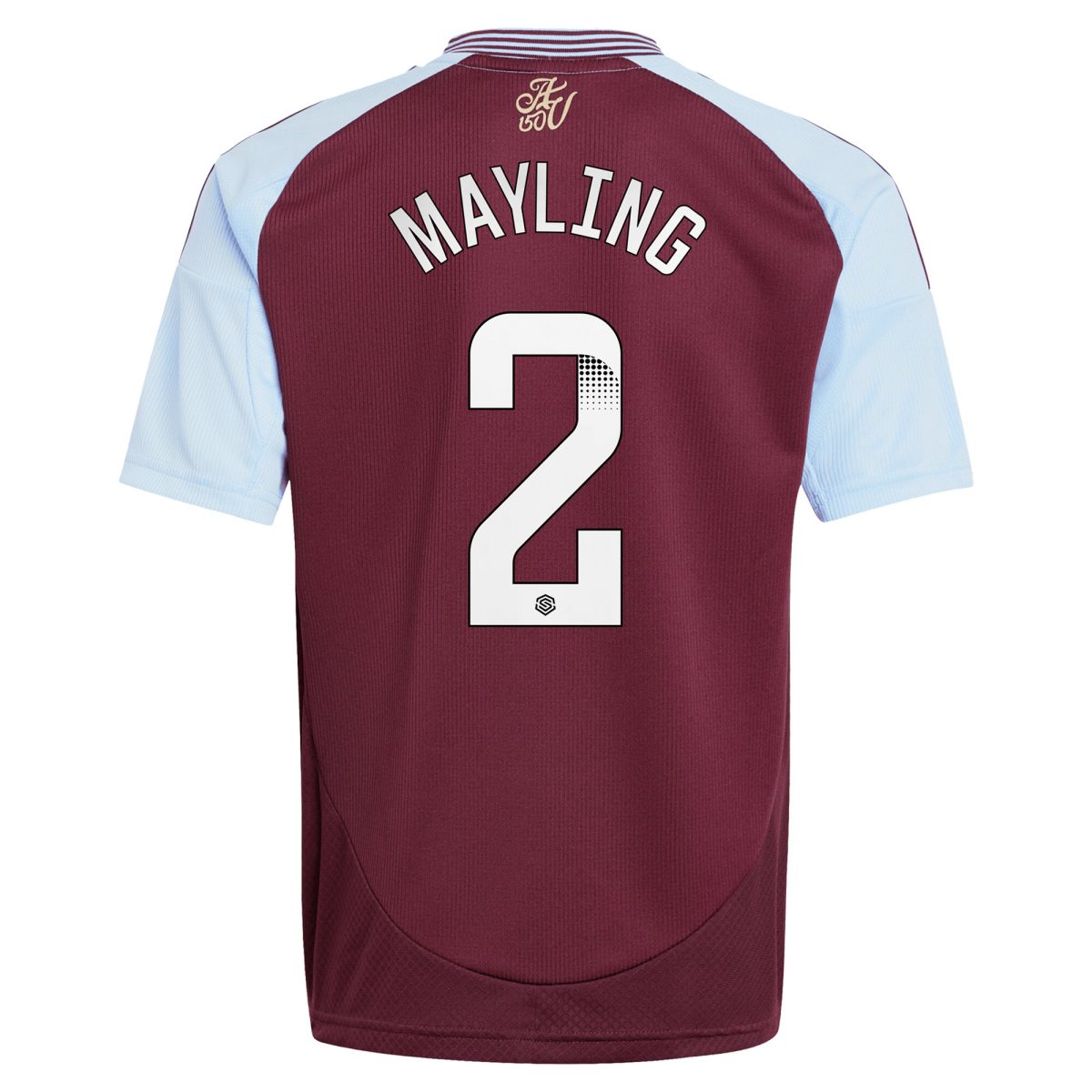 aston villa wsl adidas home shirt 2024-25 – kids with mayling 2 printing Collection - Aston Villa Official Store