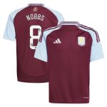aston villa wsl adidas home shirt 2024-25 – kids with nobbs 8 printing Collection - Aston Villa Official Store