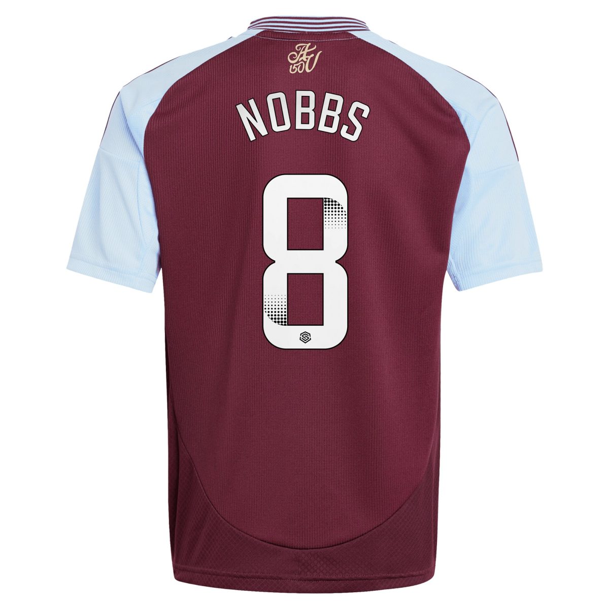 aston villa wsl adidas home shirt 2024-25 – kids with nobbs 8 printing Collection - Aston Villa Official Store