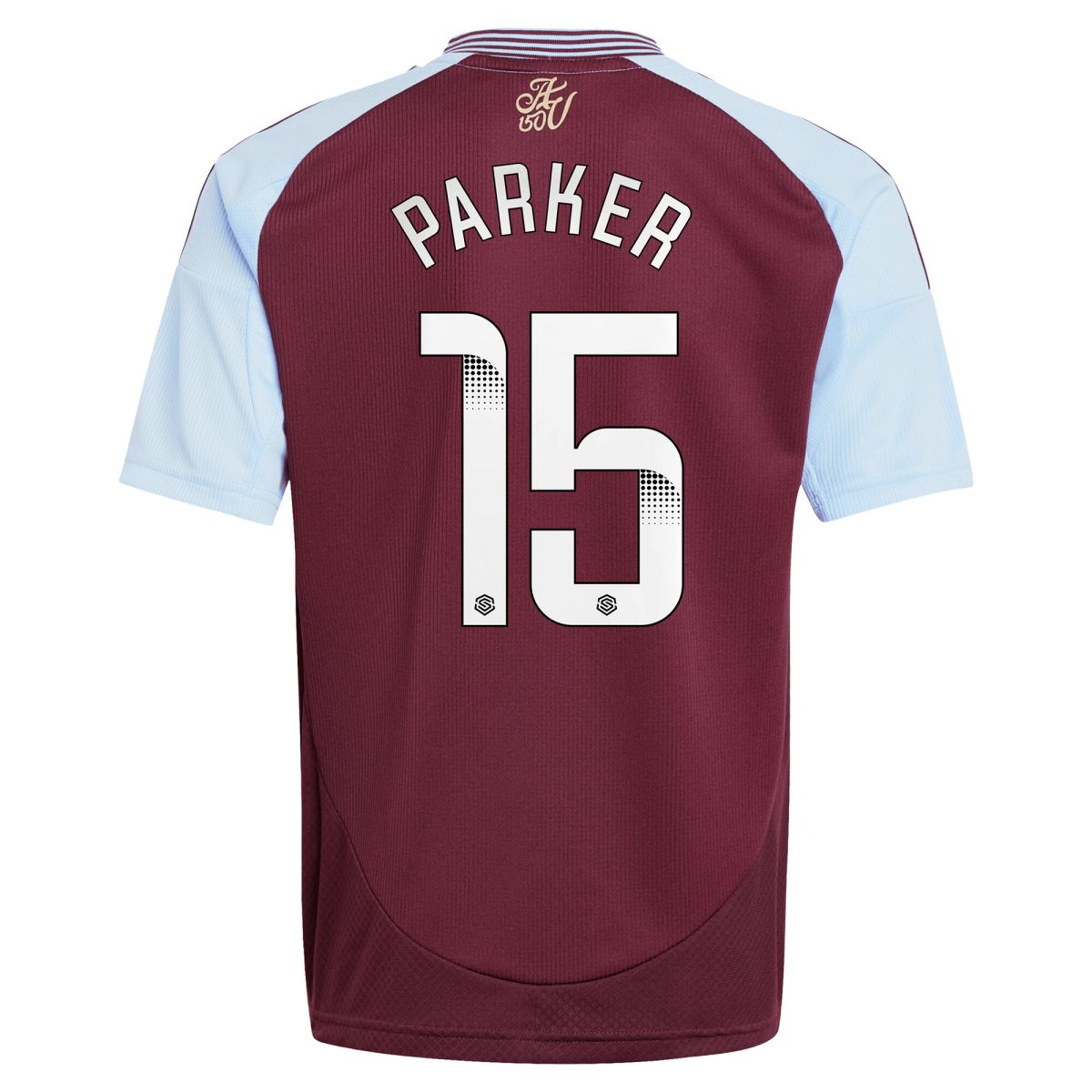 aston villa wsl adidas home shirt 2024-25 – kids with parker 15 printing Collection - Aston Villa Official Store