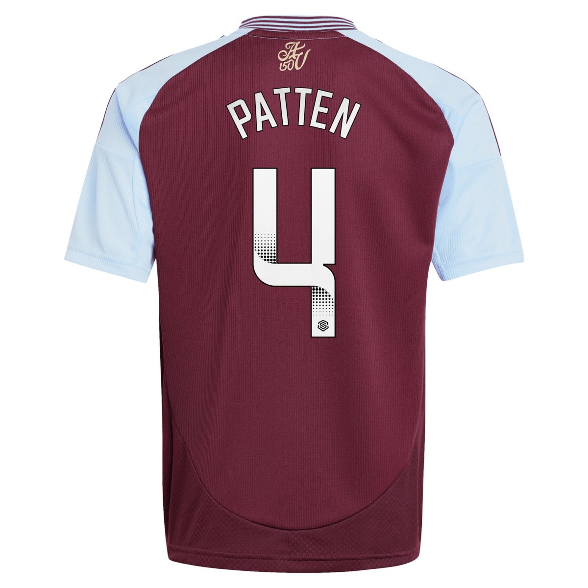 aston villa wsl adidas home shirt 2024-25 – kids with patten 4 printing Collection - Aston Villa Official Store