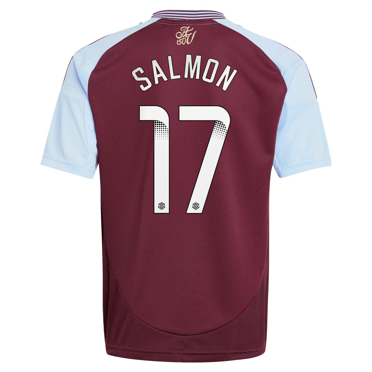 aston villa wsl adidas home shirt 2024-25 – kids with salmon 17 printing Collection - Aston Villa Official Store