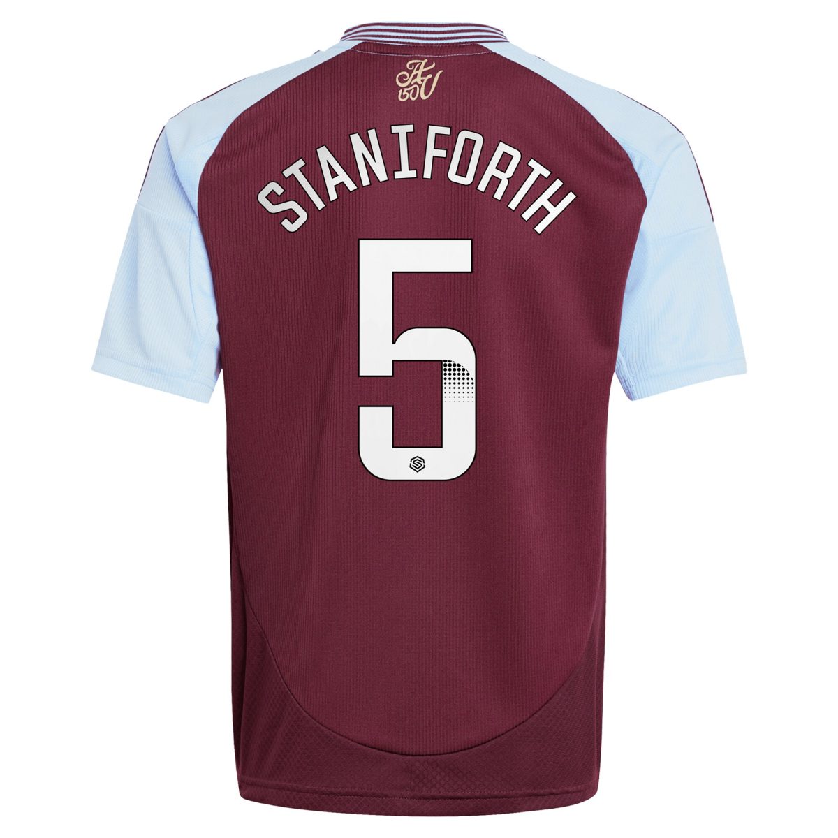 aston villa wsl adidas home shirt 2024-25 – kids with staniforth 5 printing Collection - Aston Villa Official Store