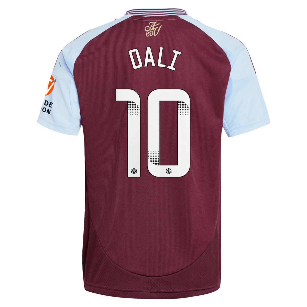 aston villa wsl adidas home shirt 2024-25 with dali 10 printing Collection - Aston Villa Official Store