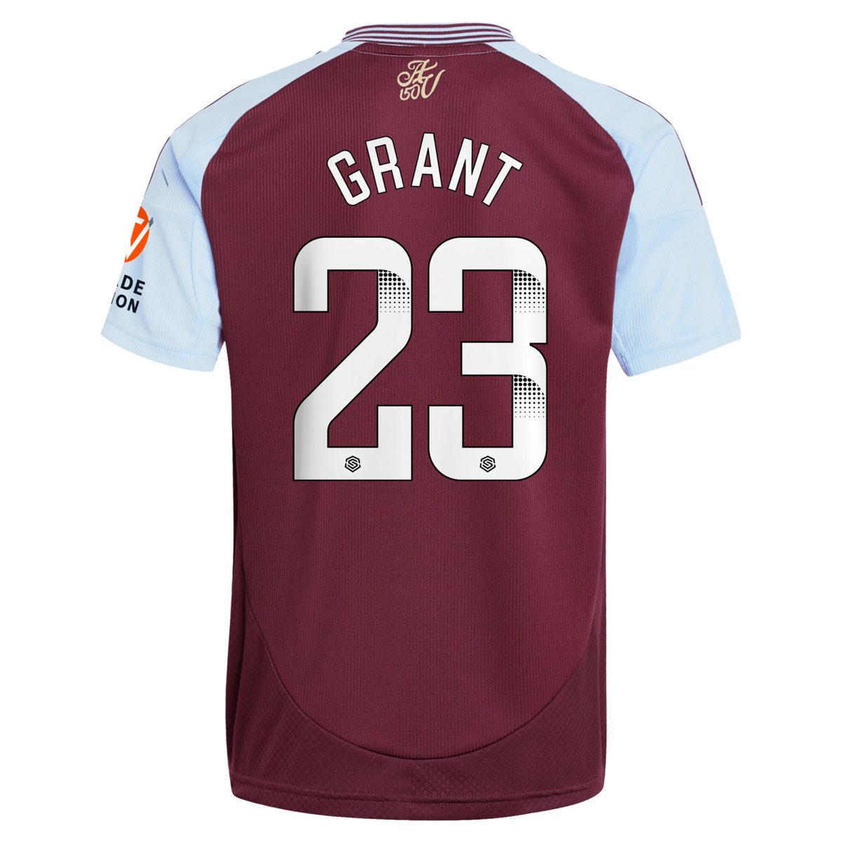 aston villa wsl adidas home shirt 2024-25 with grant 23 printing Collection - Aston Villa Official Store