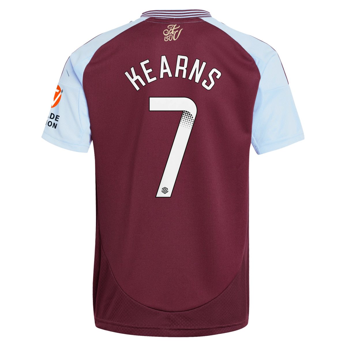 aston villa wsl adidas home shirt 2024-25 with kearns 7 printing Collection - Aston Villa Official Store