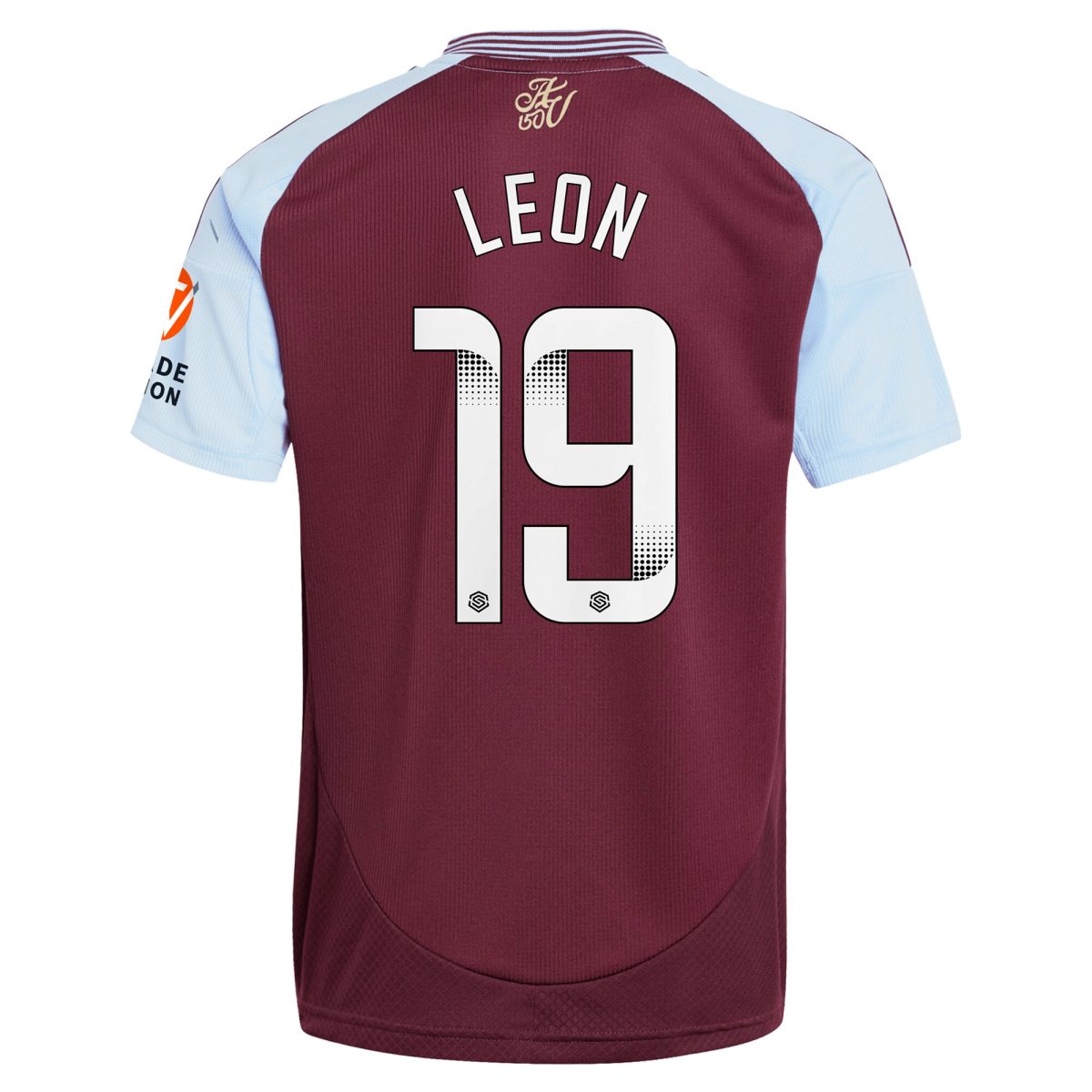aston villa wsl adidas home shirt 2024-25 with leon 19 printing Collection - Aston Villa Official Store