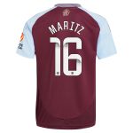 aston villa wsl adidas home shirt 2024-25 with maritz 26 printing Collection - Aston Villa Official Store
