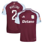 aston villa wsl adidas home shirt 2024-25 with mayling 2 printing Collection - Aston Villa Official Store