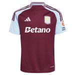 aston villa wsl adidas home shirt 2024-25 with patten 4 printing Collection - Aston Villa Official Store
