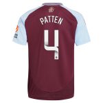 aston villa wsl adidas home shirt 2024-25 with patten 4 printing Collection - Aston Villa Official Store