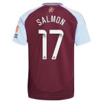 aston villa wsl adidas home shirt 2024-25 with salmon 17 printing Collection - Aston Villa Official Store