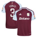 aston villa wsl adidas home shirt 2024-25 with tomás 3 printing Collection - Aston Villa Official Store