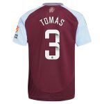 aston villa wsl adidas home shirt 2024-25 with tomás 3 printing Collection - Aston Villa Official Store