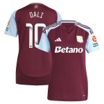 aston villa wsl adidas home shirt 2024-25 – womens with dali 10 printing Collection - Aston Villa Official Store