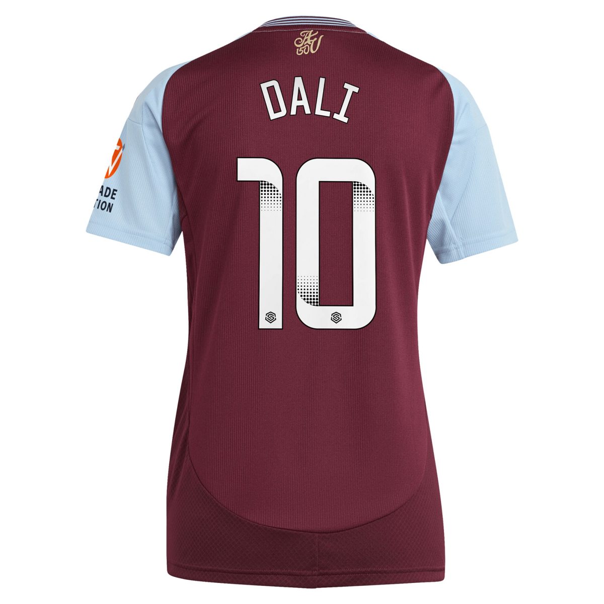 aston villa wsl adidas home shirt 2024-25 – womens with dali 10 printing Collection - Aston Villa Official Store