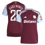 aston villa wsl adidas home shirt 2024-25 – womens with gabi nunes 28 printing Collection - Aston Villa Official Store
