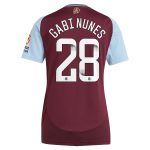 aston villa wsl adidas home shirt 2024-25 – womens with gabi nunes 28 printing Collection - Aston Villa Official Store