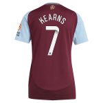 aston villa wsl adidas home shirt 2024-25 – womens with kearns 7 printing Collection - Aston Villa Official Store