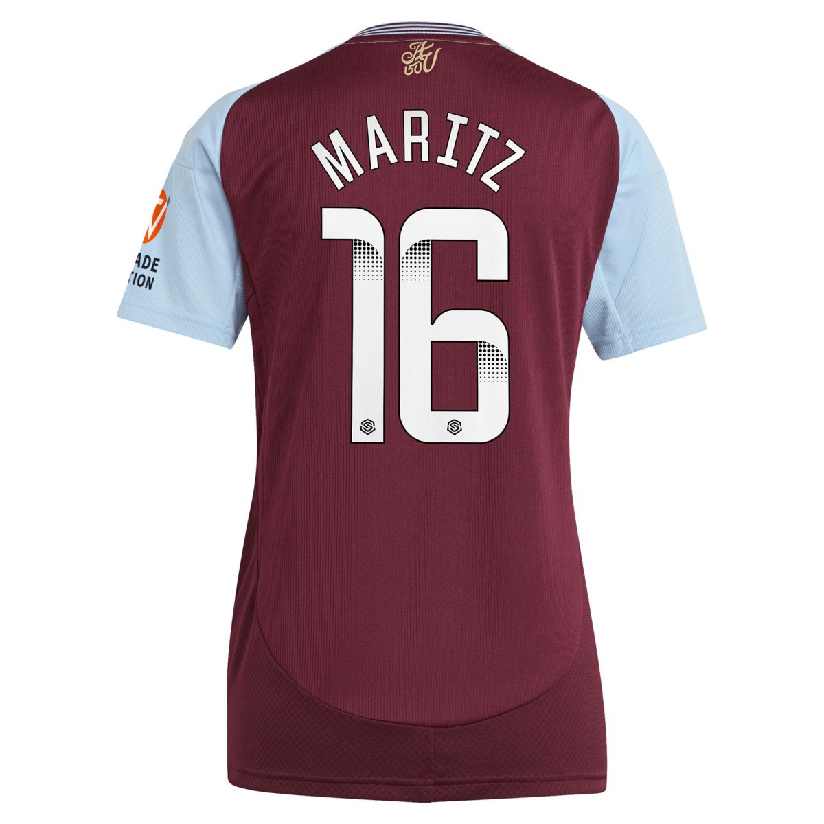 aston villa wsl adidas home shirt 2024-25 – womens with maritz 26 printing Collection - Aston Villa Official Store