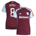aston villa wsl adidas home shirt 2024-25 – womens with nobbs 8 printing Collection - Aston Villa Official Store